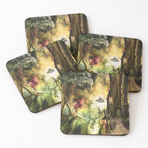 Item preview, Lumina Enchanted Forest — Magical Nature Art designed and sold by Vintage by Kaya.