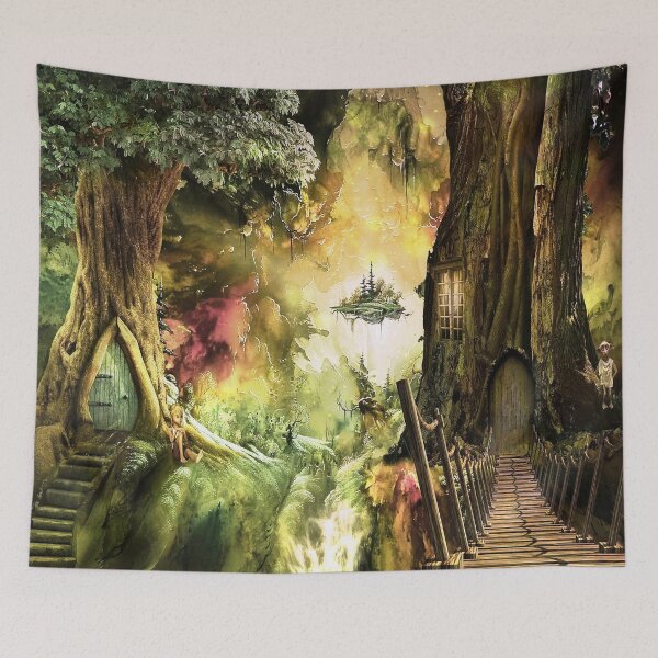 Item preview, Lumina Enchanted Forest — Magical Nature Art designed and sold by Vintage by Kaya.