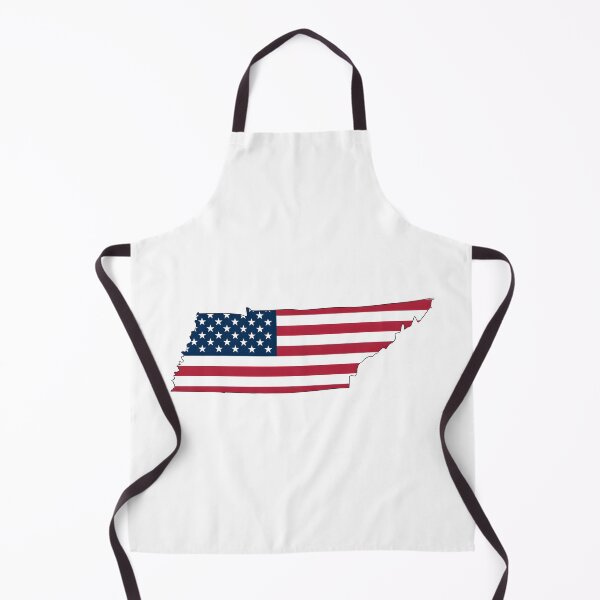 Item preview, Tennessee Stars & Stripes State Silhouette – Distressed Americana designed and sold by Paper Drip.