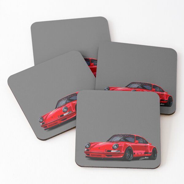 Item preview, Red German Beauty by Custom Tooned Cars designed and sold by Custom Tooned Cars by Coral .