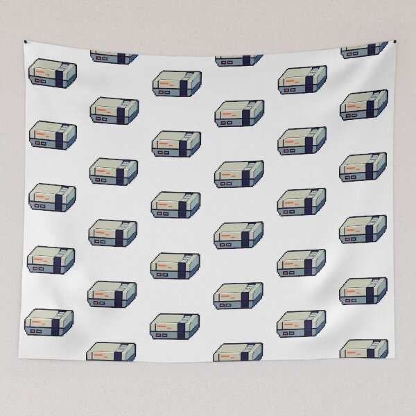 Item preview,  Classic 8-Bit Gaming Console Art designed and sold by E.D.CH designs..