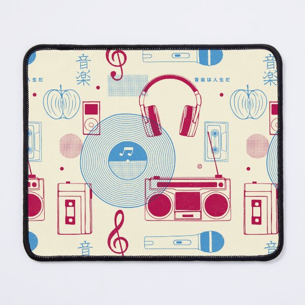 Item preview, Music Paraphernalia Pattern by Tobe Fonseca designed and sold by Tobe Fonseca®.