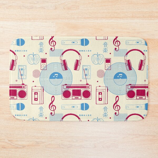 Item preview, Music Paraphernalia Pattern by Tobe Fonseca designed and sold by Tobe Fonseca®.