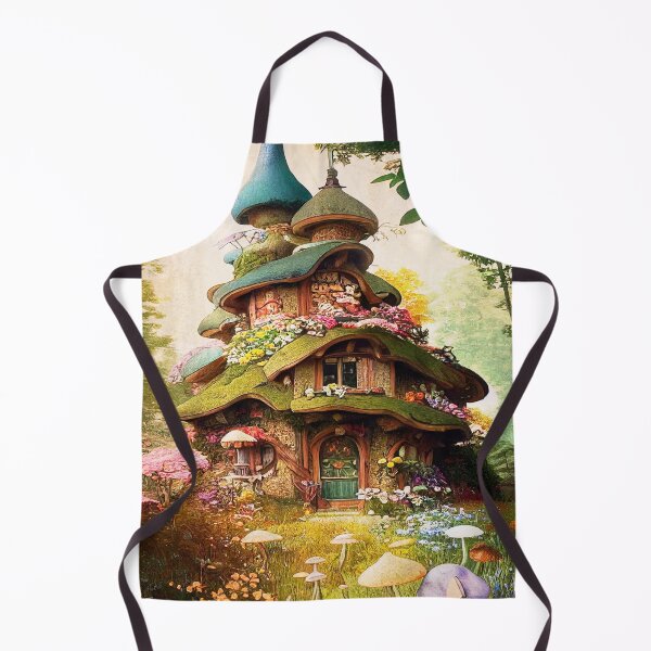 Item preview, Fairy Cottage Hideaway — Whimsical Fantasy Home designed and sold by Vintage by Kaya.