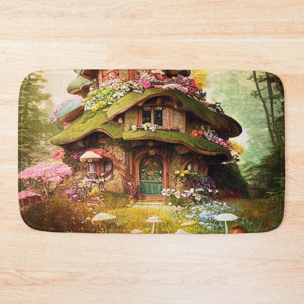 Item preview, Fairy Cottage Hideaway — Whimsical Fantasy Home designed and sold by Vintage by Kaya.
