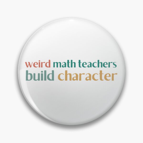 Item preview, Funny Math Teacher Saying Weird Logic Classroom Character Lesson designed and sold by faridman.