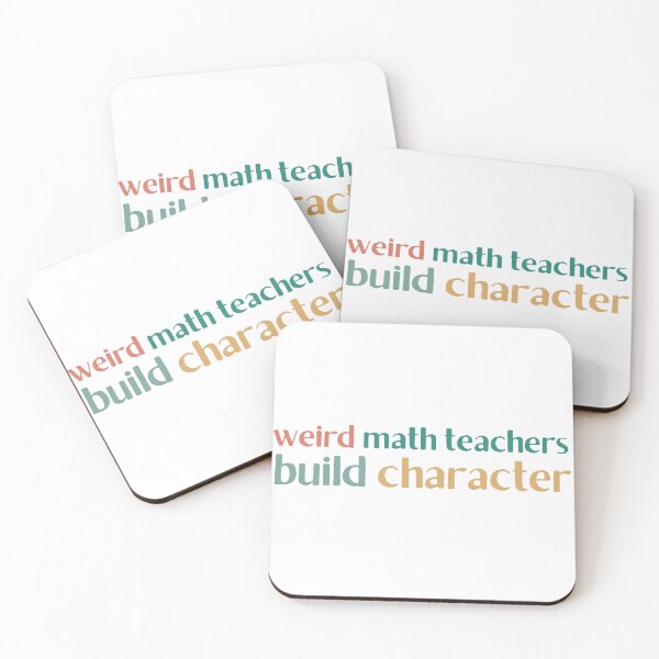Item preview, Funny Math Teacher Saying Weird Logic Classroom Character Lesson designed and sold by faridman.