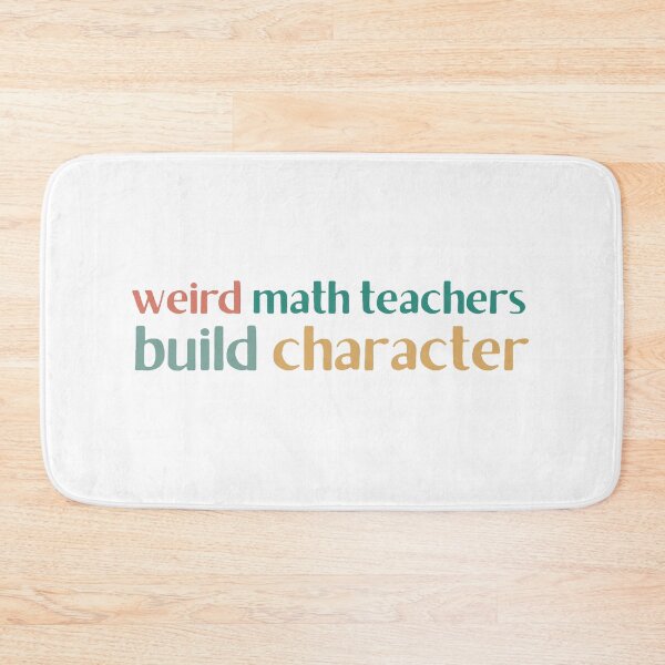 Item preview, Funny Math Teacher Saying Weird Logic Classroom Character Lesson designed and sold by faridman.