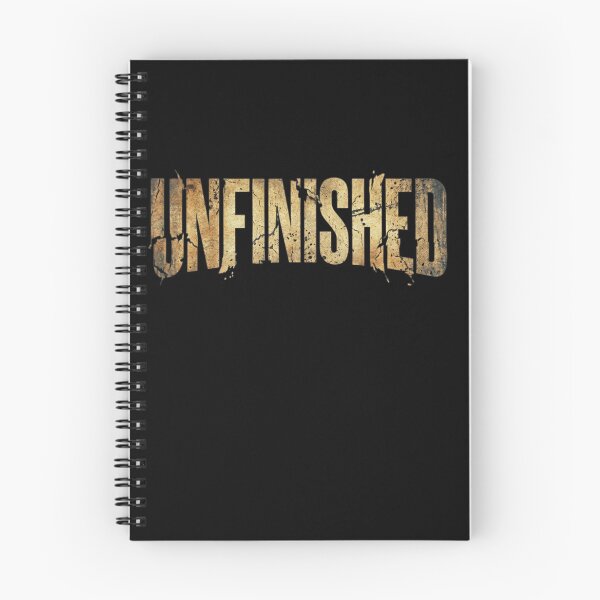 Item preview, Unfinished – Grunge Distorted Minimal Text Tee designed and sold by CuteOasis.