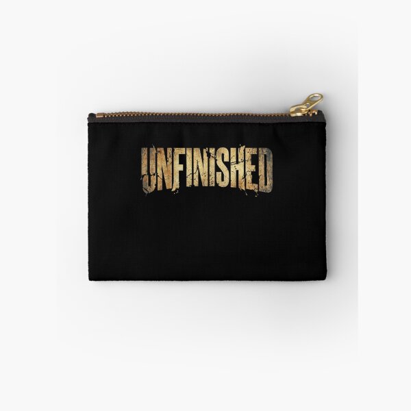 Item preview, Unfinished – Grunge Distorted Minimal Text Tee designed and sold by CuteOasis.