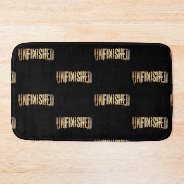 Item preview, Unfinished – Grunge Distorted Minimal Text Tee designed and sold by CuteOasis.