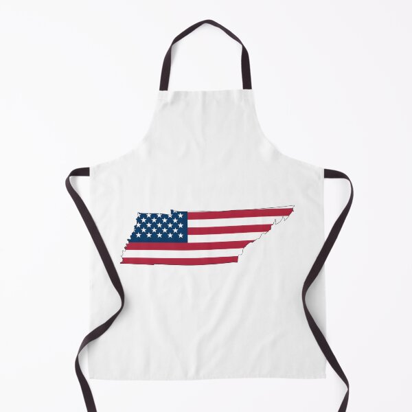 Item preview, Tennessee Stars & Stripes State Silhouette – Distressed Americana designed and sold by Paper Drip.