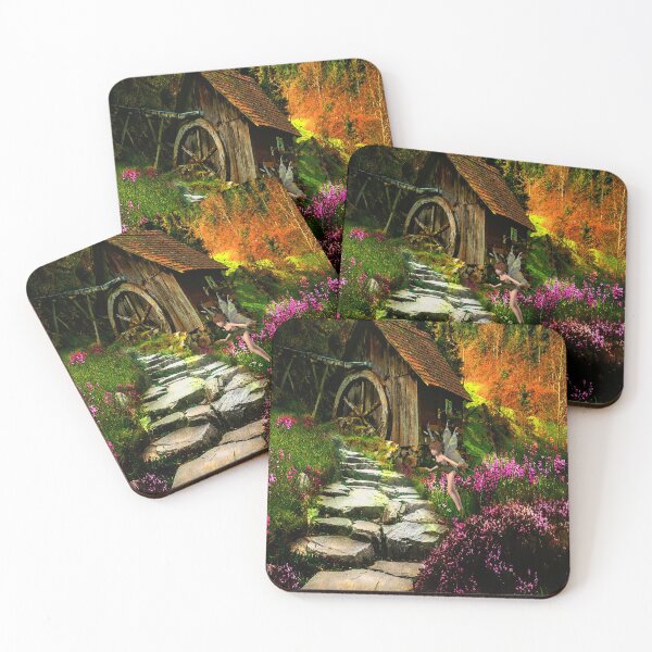 Item preview, Magical Fairy Garden House — Enchanted Cottagecore Scene designed and sold by Vintage by Kaya.