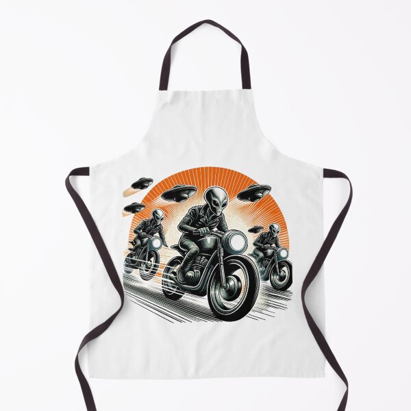 Item preview, Alien Motorcycle Races – UFO Biker Gang designed and sold by Speeddust.