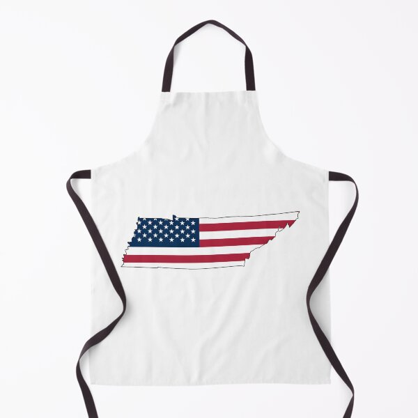 Item preview, Tennessee Stars & Stripes State Silhouette – Distressed Americana designed and sold by Paper Drip.