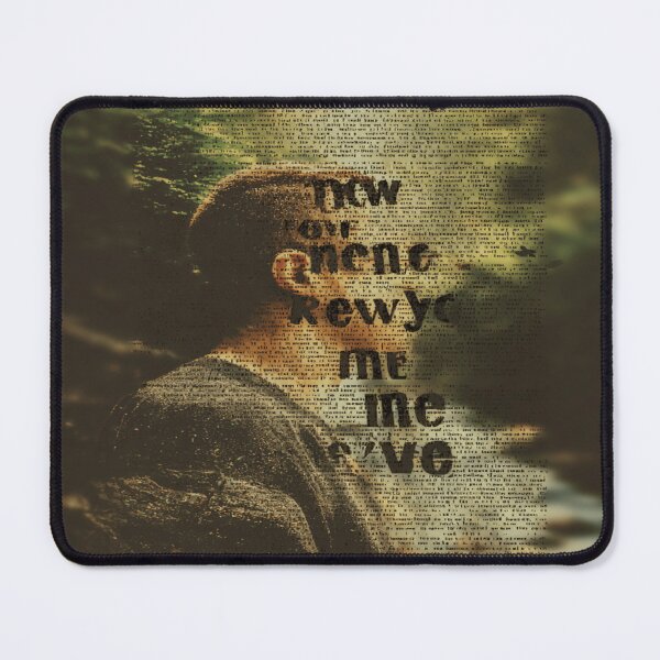 Item preview, New Me Rewire – Side Profile Text Portrait designed and sold by Cairo-Ink.
