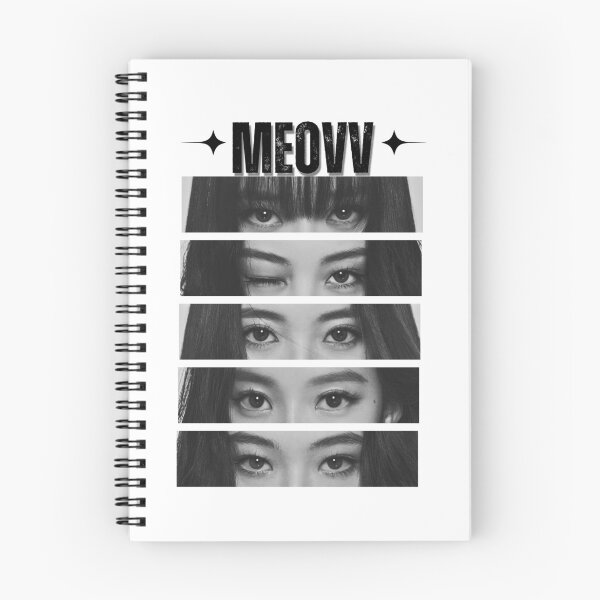 Item preview, MEOVV Eyes Kpop Girl group K-music south korean girl group Scrapbook Collage Cozy Y2K Vintage Design designed and sold by HELL0WBELLO.