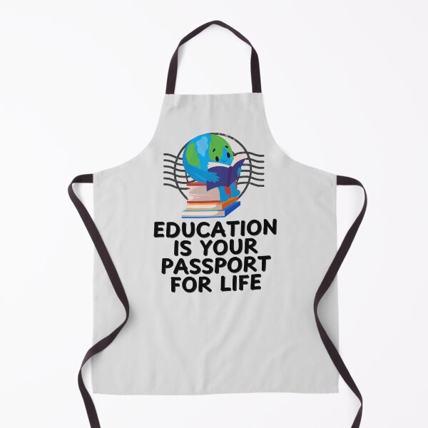 Item preview, Education is Your Passport for Life. designed and sold by MPC-Mince-Pies.
