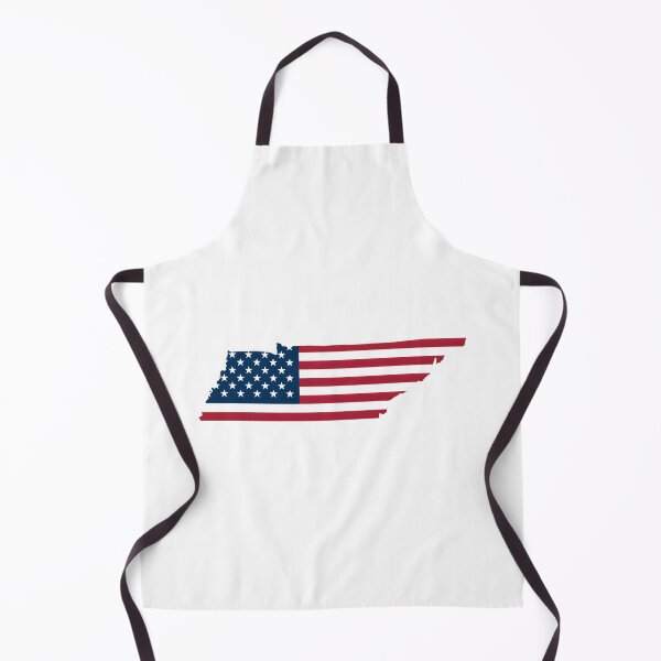 Item preview, Tennessee Stars & Stripes State Silhouette – Distressed Americana designed and sold by Paper Drip.