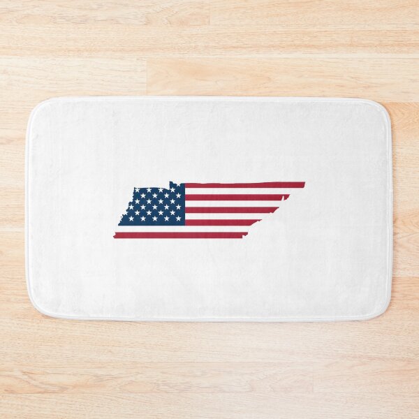 Item preview, Tennessee Stars & Stripes State Silhouette – Distressed Americana designed and sold by Paper Drip.