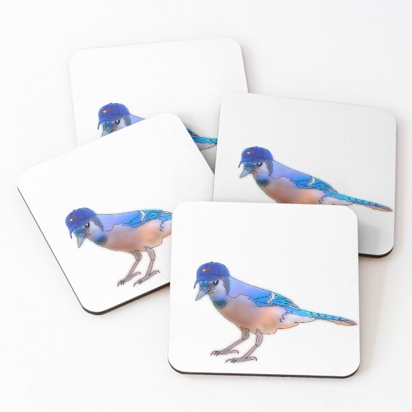 Item preview, Blue jay wearing toronto bluejays Hat - animalzinhats  designed and sold by Ashley’sAnimalz.