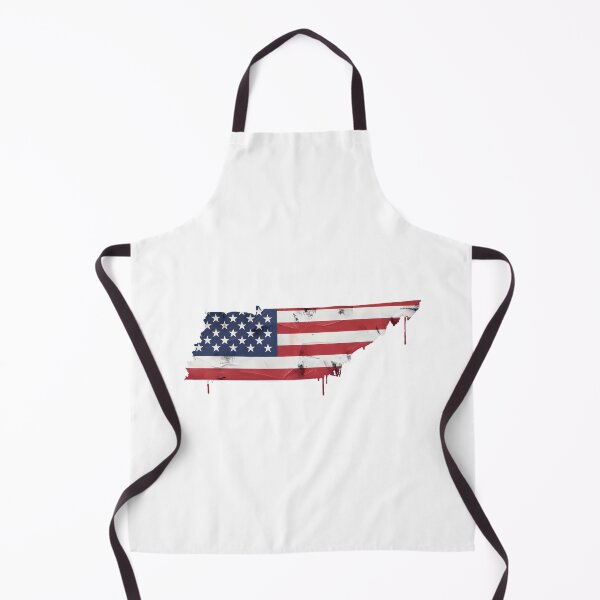 Item preview, Tennessee Stars & Stripes State Silhouette – Distressed Americana designed and sold by Paper Drip.