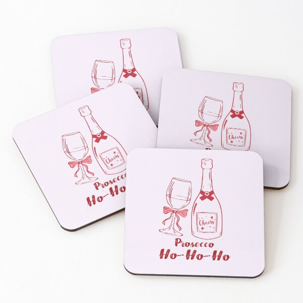 Item preview, Prosecco Ho Ho Ho Wine Christmas Design designed and sold by Inkworksbyshery.