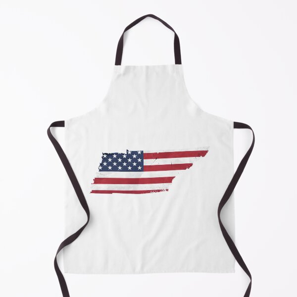 Item preview, Tennessee Stars & Stripes State Silhouette – Distressed Americana designed and sold by Paper Drip.