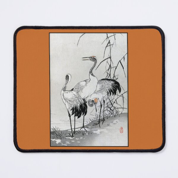 Item preview, Kono Bairei: Cranes Print designed and sold by Tridentulus.