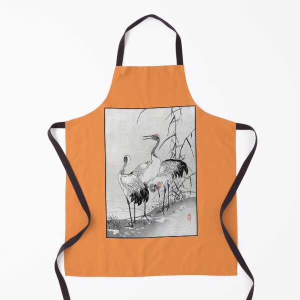 Item preview, Kono Bairei: Cranes Print designed and sold by Tridentulus.
