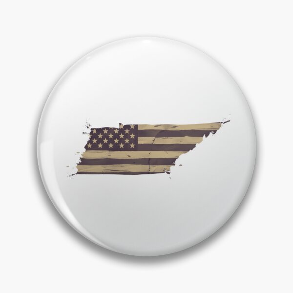 Item preview, Tennessee State Vintage Stars & Stripes – Brown and Gold designed and sold by Paper Drip.