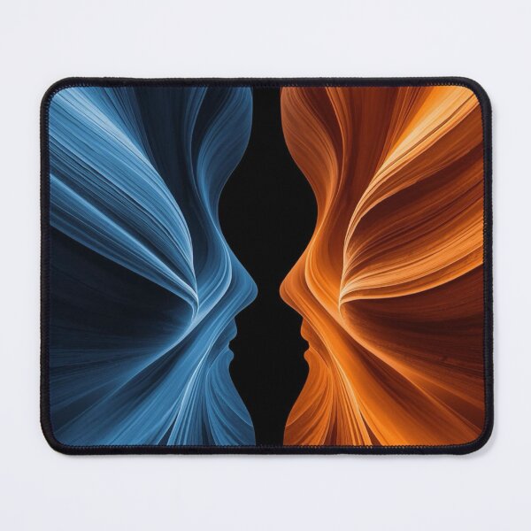 Item preview, Dual Faces – Blue & Orange Flow designed and sold by Bellassi.