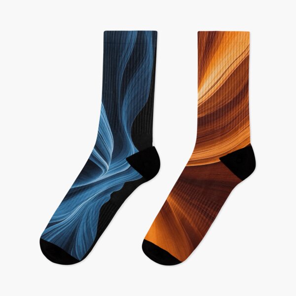 Item preview, Dual Faces – Blue & Orange Flow designed and sold by Bellassi.