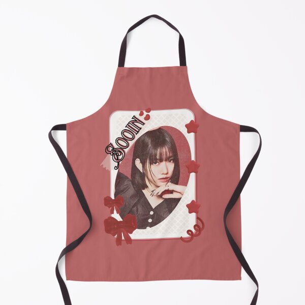 Item preview, MEOVV Sooin Kpop Girl group K-music south korean girl group Red Aesthetic Collage Design designed and sold by AJUNICE STUDIO.