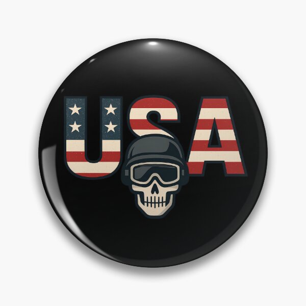 Item preview, USA Operator skull designed and sold by Tactical Override.