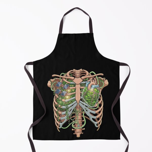 Item preview, Solarpunk Chest Thoracic Cavity Men Women Students designed and sold by elderberry.