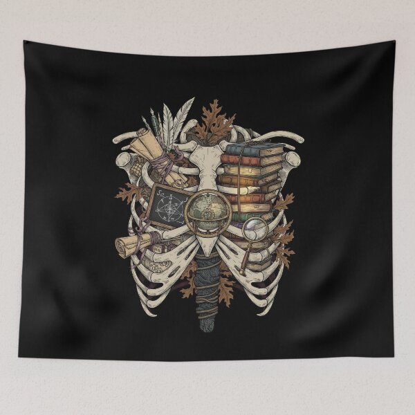 Item preview, Dark Academia Chest Thoracic Cavity designed and sold by elderberry.
