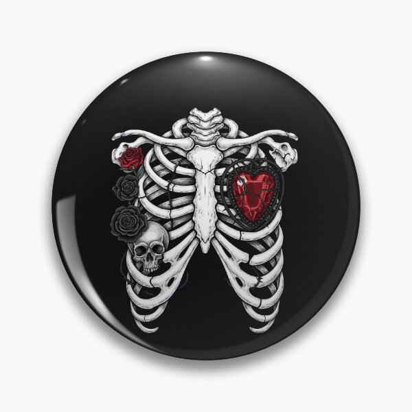 Item preview, Dark Gothic Chest Thoracic Cavity designed and sold by elderberry.