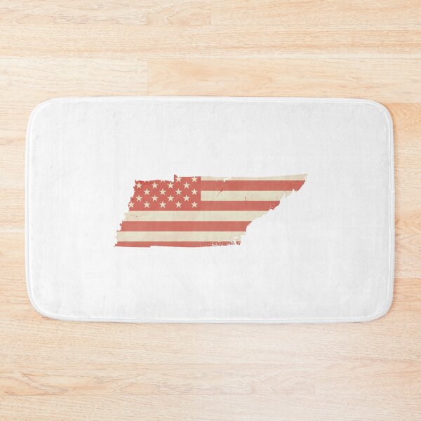Item preview, Tennessee USA Flag Silhouette – Stars and Stripes State Outline designed and sold by Paper Drip.