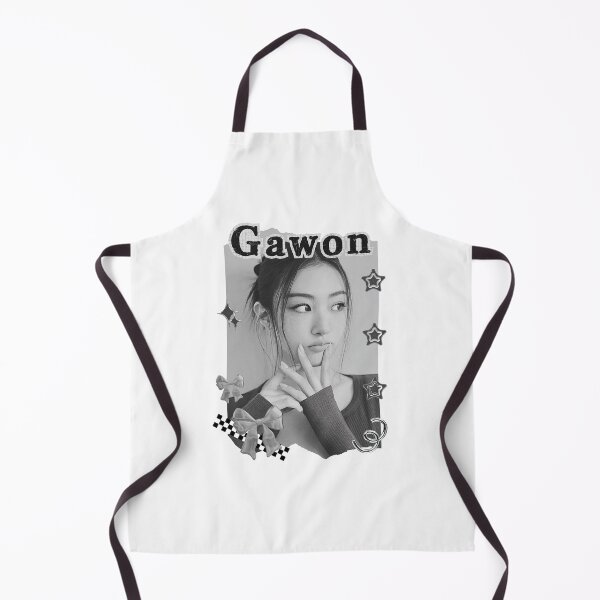 Item preview, MEOVV Gawon Kpop Girl group K-music south korean girl group Black and White Collage Digital Art Portrait designed and sold by AJUNICE STUDIO.