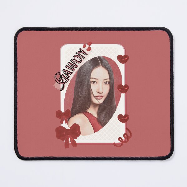 Item preview, MEOVV Gawon Kpop Girl group K-music south korean girl group Red Aesthetic Collage Design designed and sold by AJUNICE STUDIO.