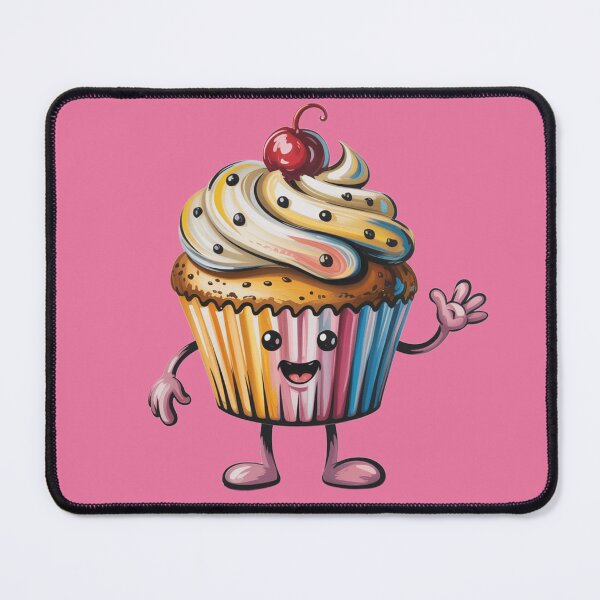 Item preview, Cherry cupcake,oil paint. designed and sold by elegantpaterns.