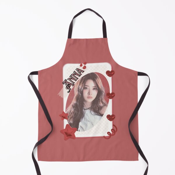 Item preview, MEOVV Anna Kpop Girl group K-music south korean girl group Red Aesthetic Collage Design designed and sold by AJUNICE STUDIO.