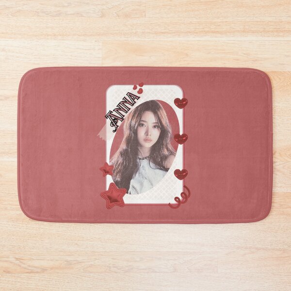 Item preview, MEOVV Anna Kpop Girl group K-music south korean girl group Red Aesthetic Collage Design designed and sold by AJUNICE STUDIO.