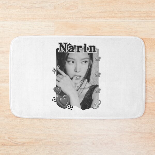 Item preview, MEOVV Narin Kpop Girl group K-music south korean girl group Black and White Collage Digital Art Portrait designed and sold by AJUNICE STUDIO.