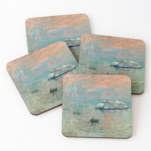 Item preview, Monet Impression, Sunrise Cruise Ship Version designed and sold by letitrip.