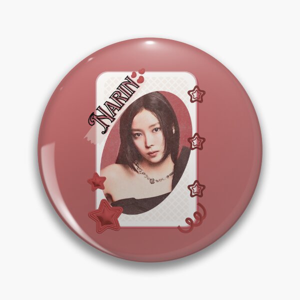 Item preview, MEOVV Narin Kpop Girl group K-music south korean girl group Red Aesthetic Collage Design designed and sold by AJUNICE STUDIO.