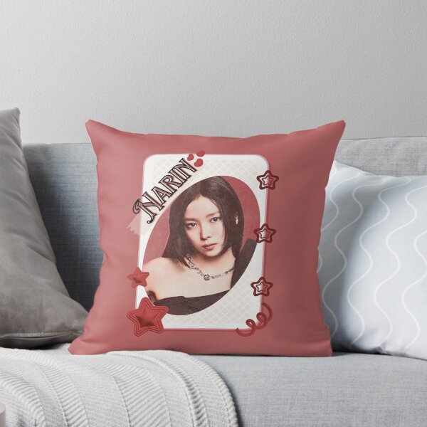 Item preview, MEOVV Narin Kpop Girl group K-music south korean girl group Red Aesthetic Collage Design designed and sold by AJUNICE STUDIO.