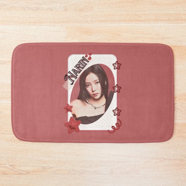 Item preview, MEOVV Narin Kpop Girl group K-music south korean girl group Red Aesthetic Collage Design designed and sold by AJUNICE STUDIO.