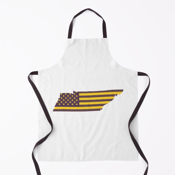 Item preview, Tennessee USA Flag Silhouette – Stars and Stripes State Outline designed and sold by Paper Drip.